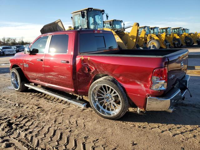 1C6RR6LT3JS255194 - 2018 RAM 1500 SLT RED photo 2