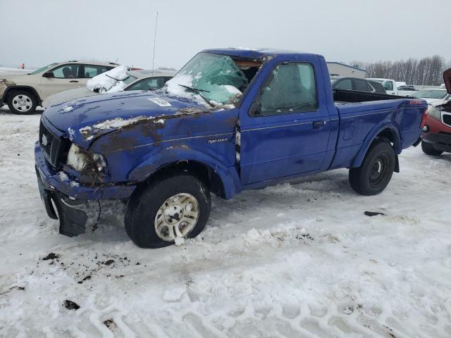 1FTYR10U24PA35976 - 2004 FORD RANGER BLUE photo 1