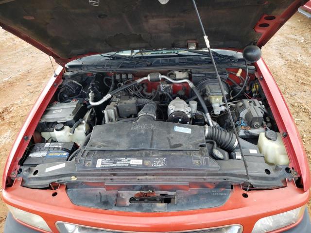 1GTCS1949T8512932 - 1996 GMC SONOMA RED photo 11