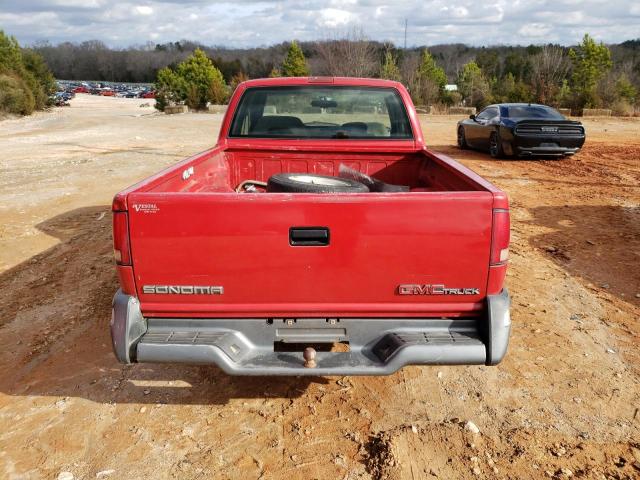 1GTCS1949T8512932 - 1996 GMC SONOMA RED photo 6