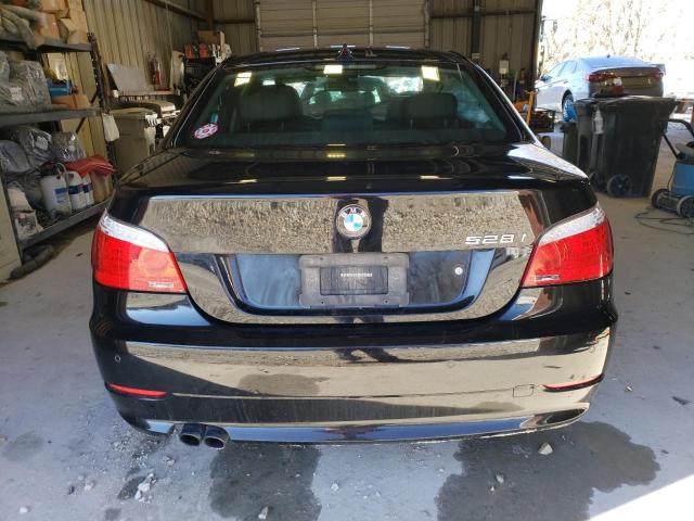 WBANV13539C153808 - 2009 BMW 528 XI BLACK photo 6