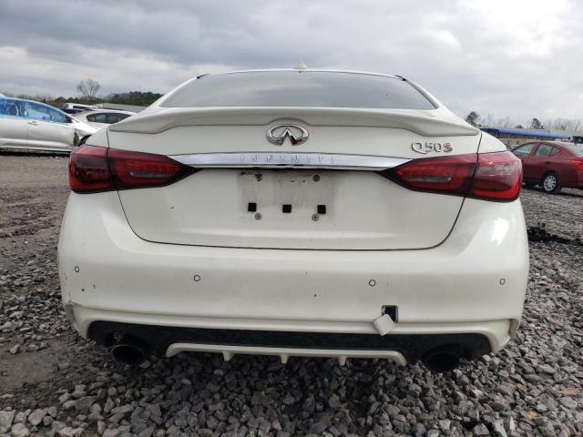 JN1FV7AP6JM460423 - 2018 INFINITI Q50 RED SPORT 400 WHITE photo 6