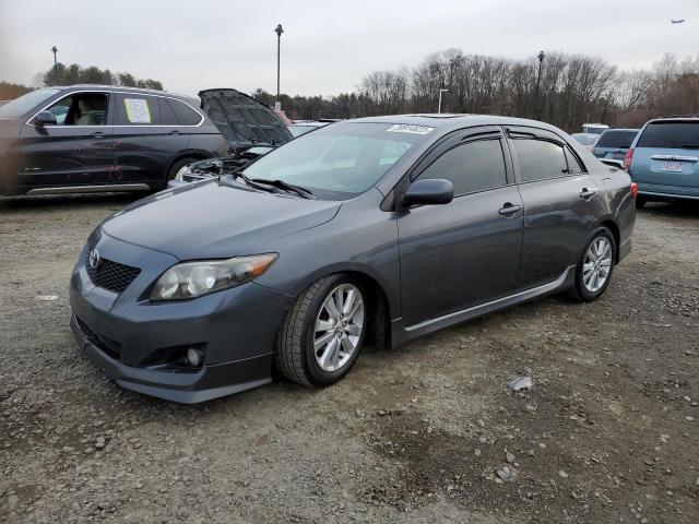 2T1BU4EEXAC436788 - 2010 TOYOTA COROLLA BASE GRAY photo 1