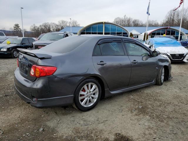 2T1BU4EEXAC436788 - 2010 TOYOTA COROLLA BASE GRAY photo 3
