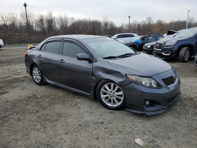 2T1BU4EEXAC436788 - 2010 TOYOTA COROLLA BASE GRAY photo 4