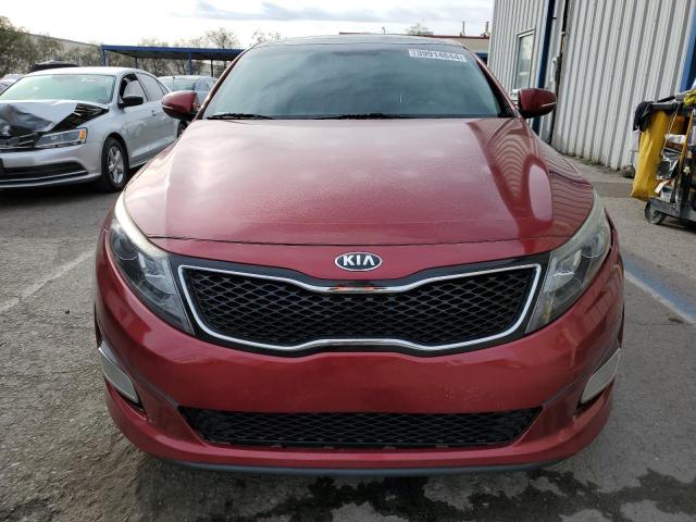 5XXGN4A71FG380203 - 2015 KIA OPTIMA EX RED photo 5