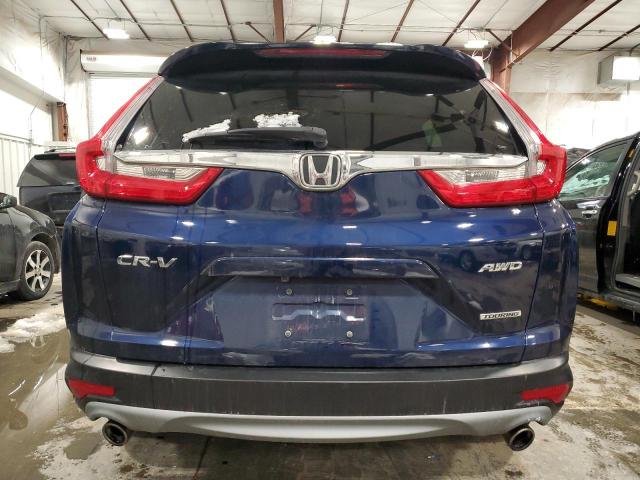 7FARW2H92JE090568 - 2018 HONDA CR-V TOURING BLUE photo 6