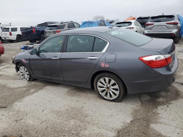 1HGCR2F80DA153605 - 2013 HONDA ACCORD EXL GRAY photo 2