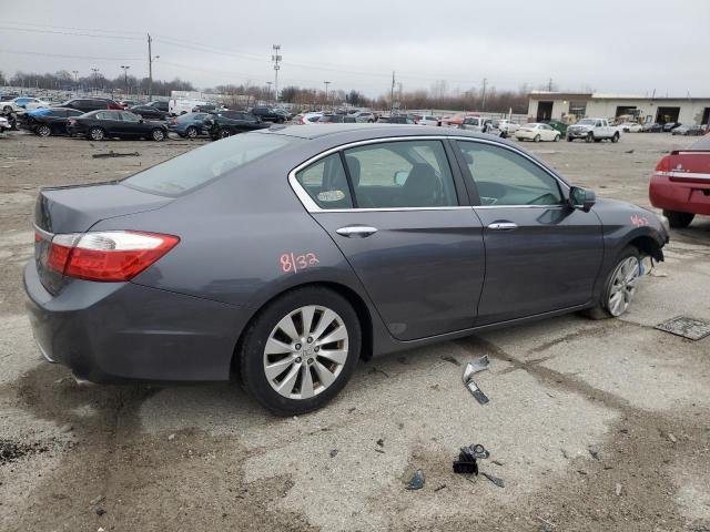 1HGCR2F80DA153605 - 2013 HONDA ACCORD EXL GRAY photo 3