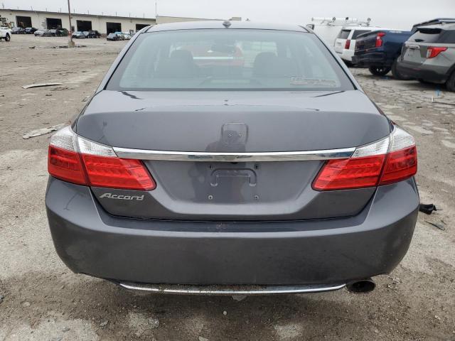 1HGCR2F80DA153605 - 2013 HONDA ACCORD EXL GRAY photo 6