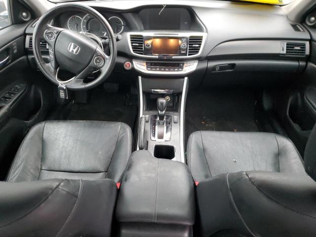 1HGCR2F80DA153605 - 2013 HONDA ACCORD EXL GRAY photo 8