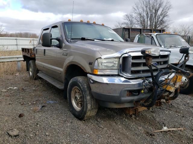 1FTSW31S73EB90153 - 2003 FORD F350 SRW SUPER DUTY TAN photo 4