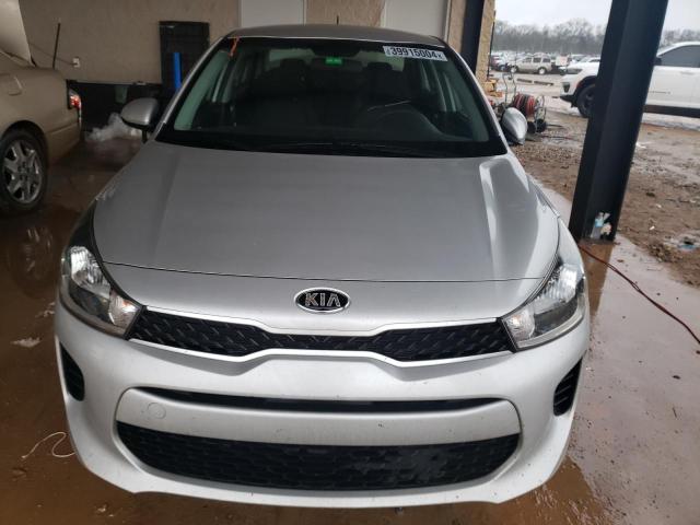 3KPA24AB7JE050473 - 2018 KIA RIO LX SILVER photo 5