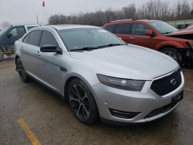 1FAHP2KT8FG161493 - 2015 FORD TAURUS SHO SILVER photo 4