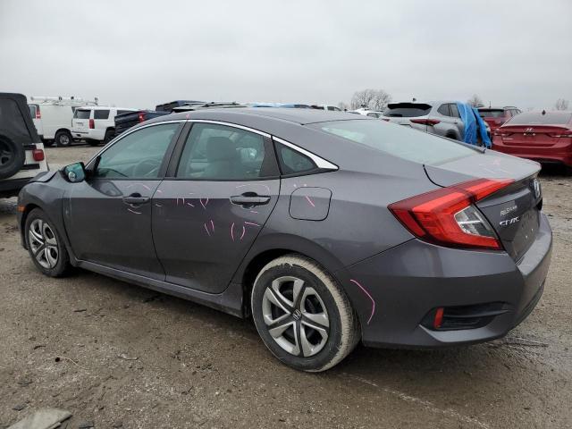 19XFC2F51GE033235 - 2016 HONDA CIVIC LX GRAY photo 2