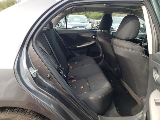 5YFBU4EE2DP172549 - 2013 TOYOTA COROLLA BASE GRAY photo 10