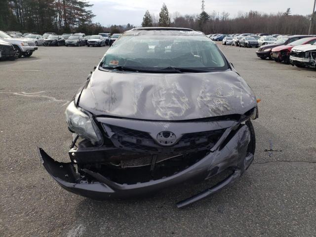 5YFBU4EE2DP172549 - 2013 TOYOTA COROLLA BASE GRAY photo 5