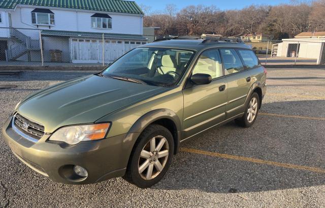 4S4BP61CX77342097 - 2007 SUBARU LEGACY OUTBACK 2.5I GREEN photo 2