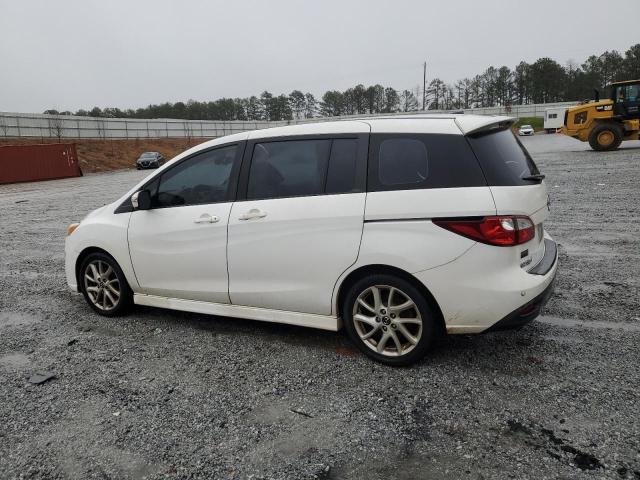 JM1CW2DL0D0161465 - 2013 MAZDA 5 WHITE photo 2