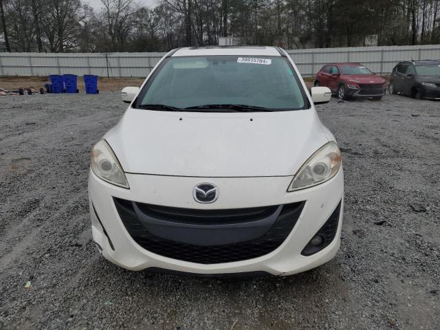 JM1CW2DL0D0161465 - 2013 MAZDA 5 WHITE photo 5