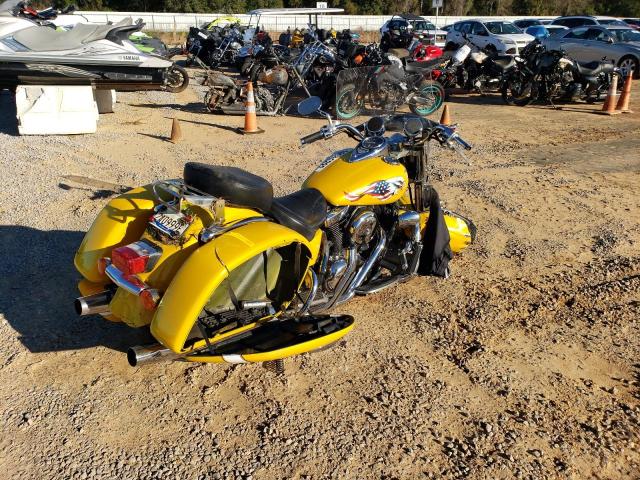 JKBVNAL104A027349 - 2004 KAWASAKI VN1500 L YELLOW photo 4