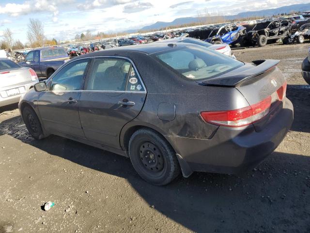 1HGCM56874A079602 - 2004 HONDA ACCORD EX GRAY photo 2