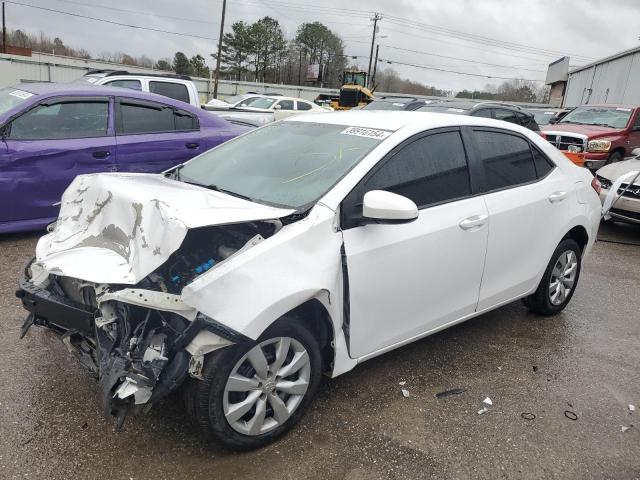 5YFBURHE8GP512638 - 2016 TOYOTA COROLLA L WHITE photo 1