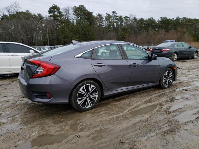 2HGFC1F32JH644459 - 2018 HONDA CIVIC EX GRAY photo 3