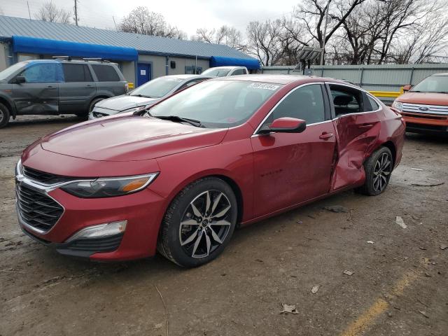 1G1ZG5ST9MF037891 - 2021 CHEVROLET MALIBU RS RED photo 1