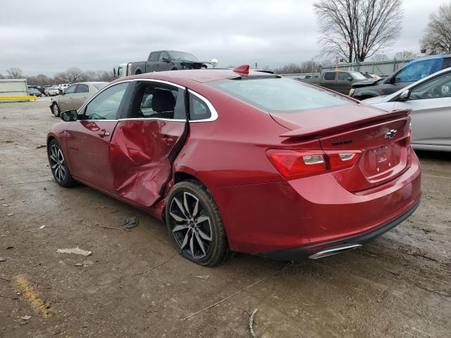 1G1ZG5ST9MF037891 - 2021 CHEVROLET MALIBU RS RED photo 2