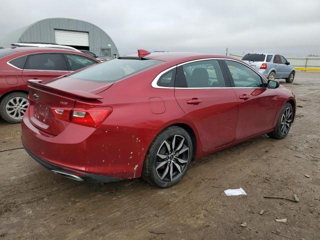 1G1ZG5ST9MF037891 - 2021 CHEVROLET MALIBU RS RED photo 3