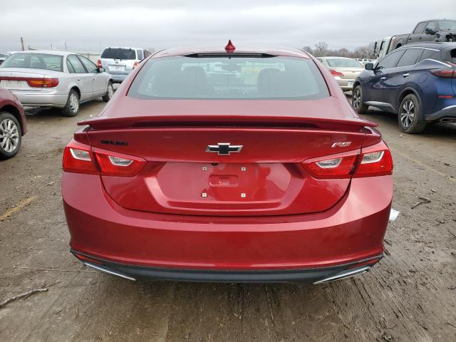 1G1ZG5ST9MF037891 - 2021 CHEVROLET MALIBU RS RED photo 6