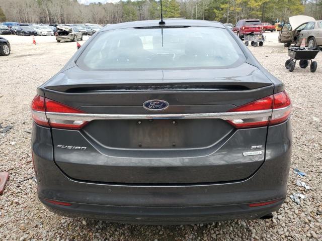 3FA6P0HD2HR244635 - 2017 FORD FUSION SE GRAY photo 6