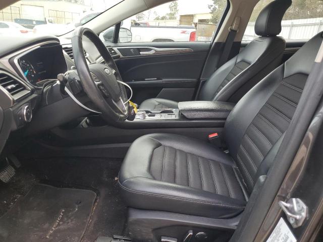 3FA6P0HD2HR244635 - 2017 FORD FUSION SE GRAY photo 7