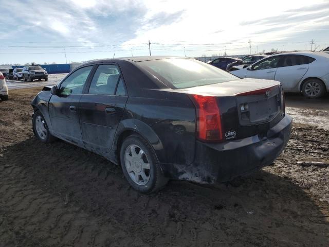 1G6DM577240103936 - 2004 CADILLAC CTS BLACK photo 2