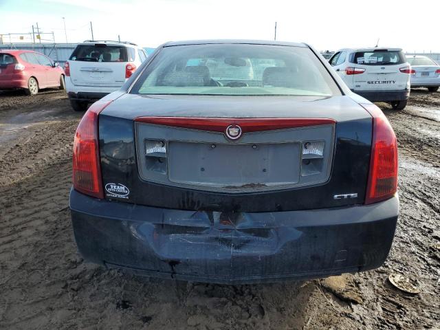 1G6DM577240103936 - 2004 CADILLAC CTS BLACK photo 6