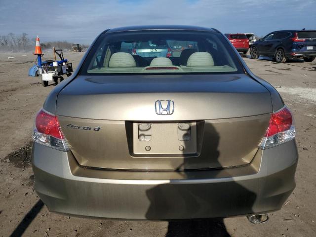 1HGCP26738A019349 - 2008 HONDA ACCORD EX BEIGE photo 6