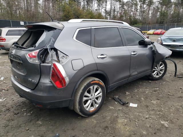 KNMAT2MV5FP504945 - 2015 NISSAN ROGUE S GRAY photo 3