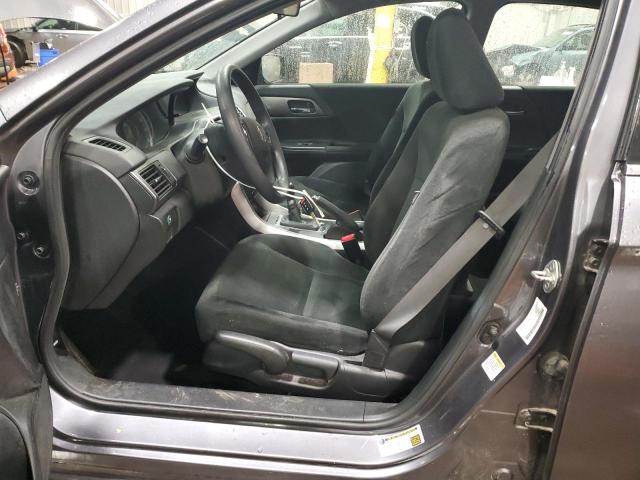 1HGCR2E35DA192292 - 2013 HONDA ACCORD LX GRAY photo 7