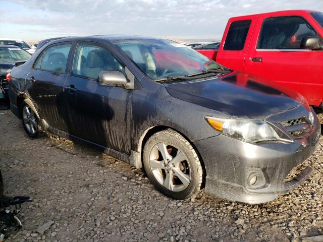 2T1BU4EE1BC559946 - 2011 TOYOTA COROLLA BASE GRAY photo 4