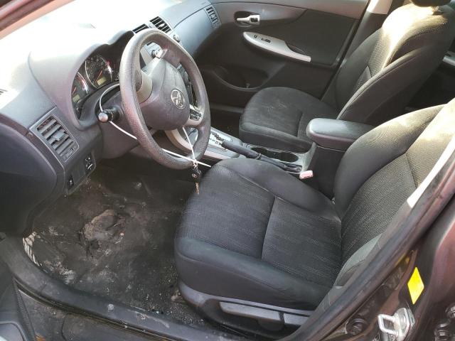 2T1BU4EE1BC559946 - 2011 TOYOTA COROLLA BASE GRAY photo 7