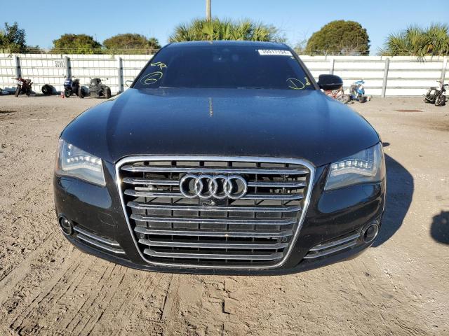 WAURGAFD7DN028466 - 2013 AUDI A8 L QUATTRO BLACK photo 5