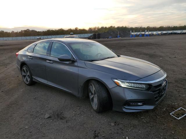 1HGCV1F91JA155809 - 2018 HONDA ACCORD TOURING GRAY photo 4