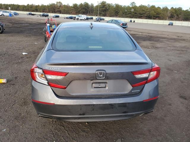 1HGCV1F91JA155809 - 2018 HONDA ACCORD TOURING GRAY photo 6