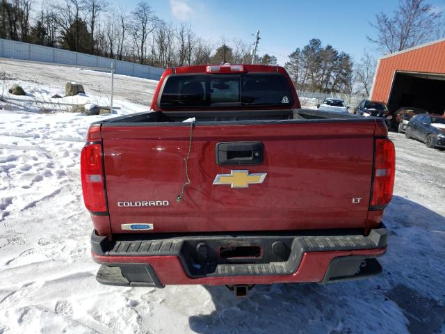 1GCGTCE36G1171754 - 2016 CHEVROLET COLORADO LT RED photo 6