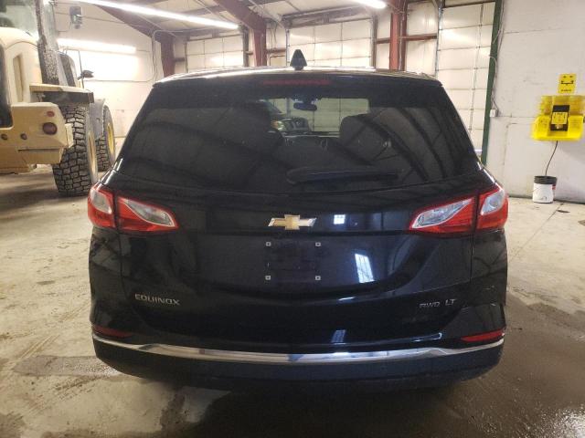 2GNAXSEV7J6258385 - 2018 CHEVROLET EQUINOX LT BLACK photo 6