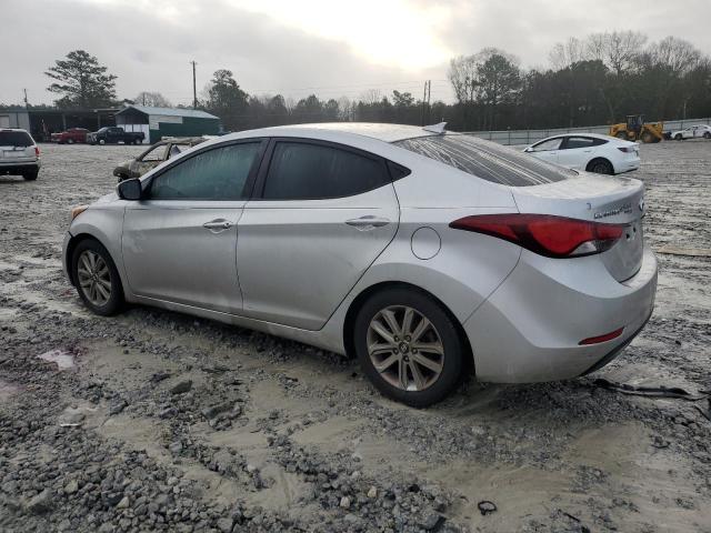 5NPDH4AE1GH714468 - 2016 HYUNDAI ELANTRA SE SILVER photo 2