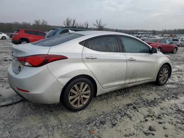 5NPDH4AE1GH714468 - 2016 HYUNDAI ELANTRA SE SILVER photo 3