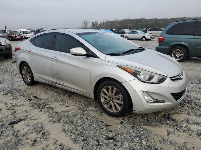 5NPDH4AE1GH714468 - 2016 HYUNDAI ELANTRA SE SILVER photo 4