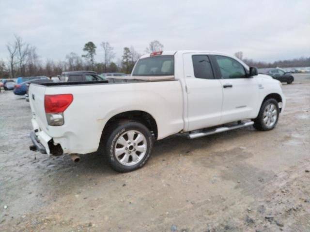 5TFRT54187X007391 - 2007 TOYOTA TUNDRA DOUBLE CAB SR5 WHITE photo 3